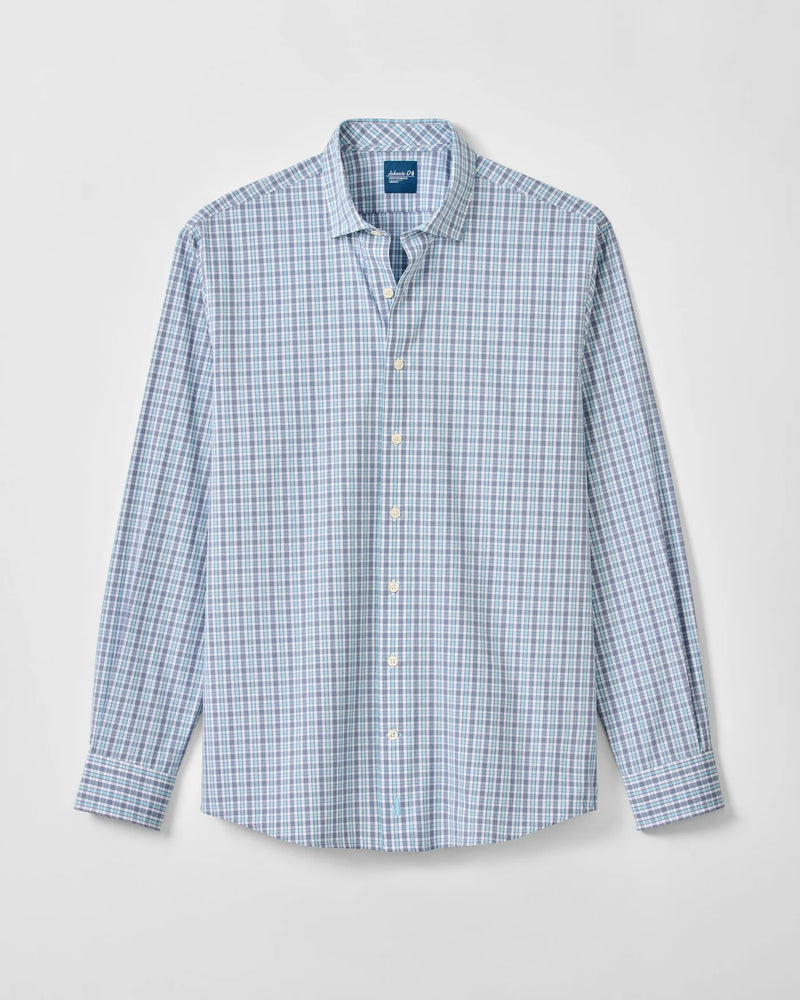 Johnnie-O - Morse Plaid Everyday Performance Button Down