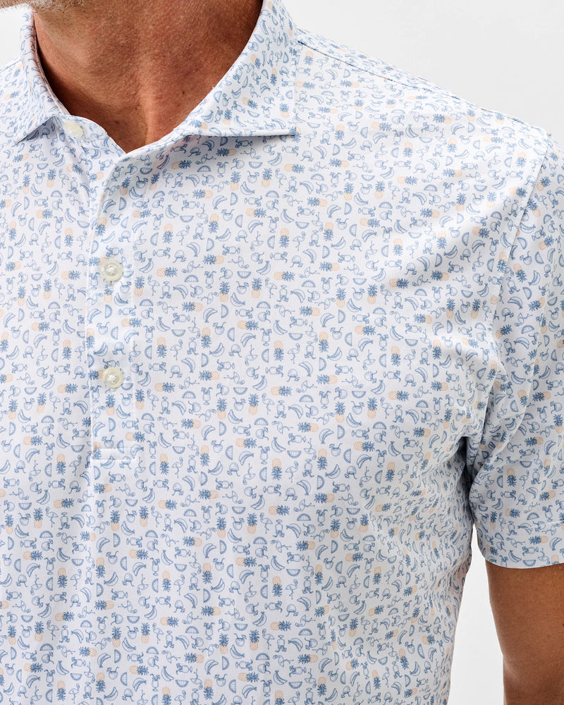 Johnnie-O - Cabana Bar Performance Jersey Polo