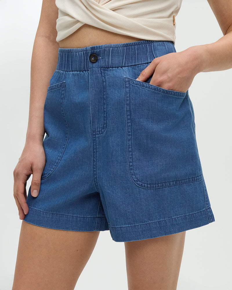 tentree - Denim Cascades Short