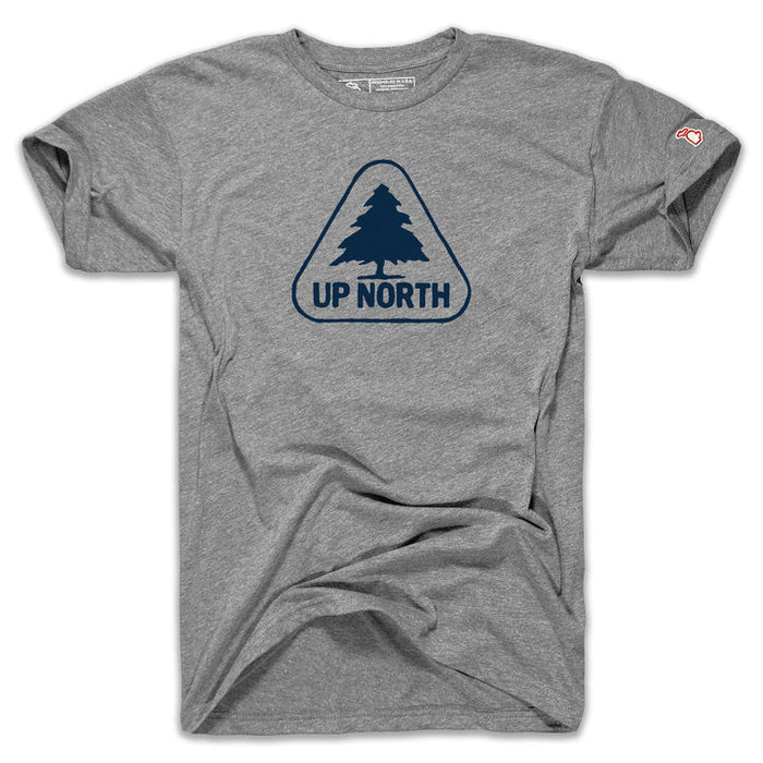 The Mitten State - Up North Triangle T-shirt