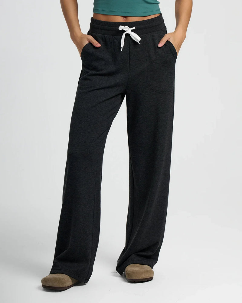 Free Fly - W Bamboo Lightweight Fleece Wide Leg Pant