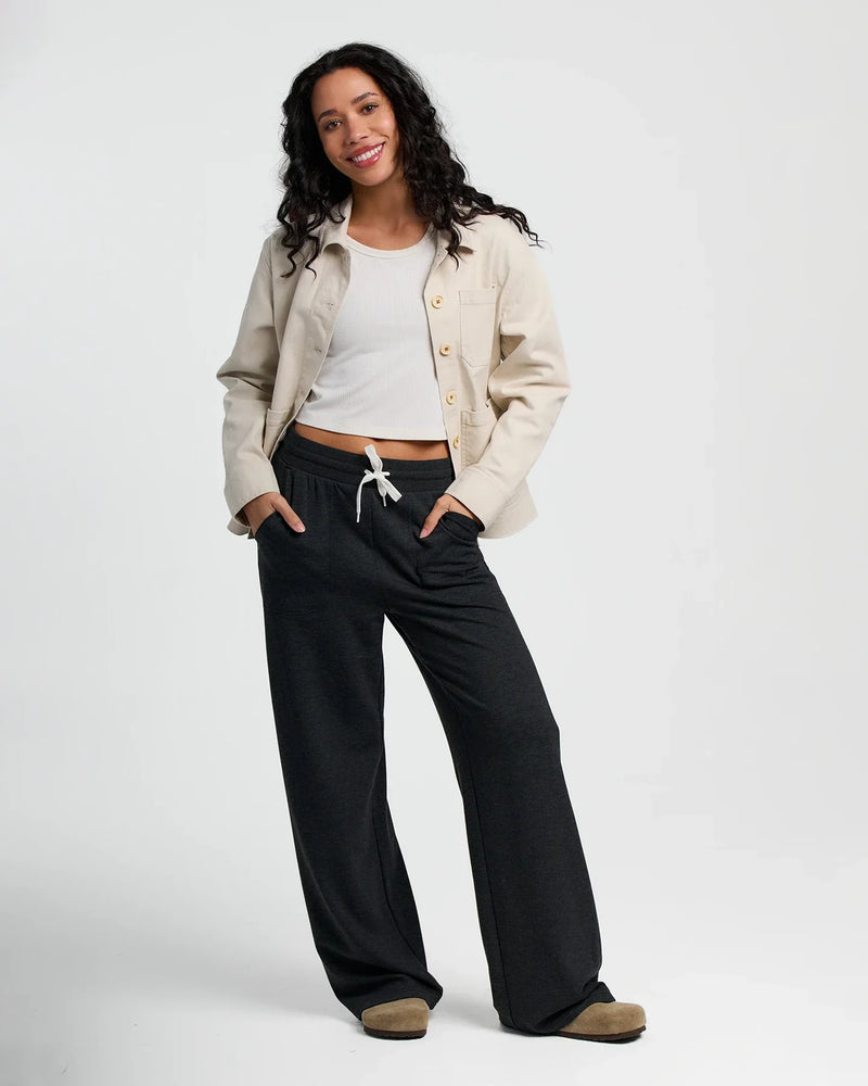 Free Fly - W Bamboo Lightweight Fleece Wide Leg Pant