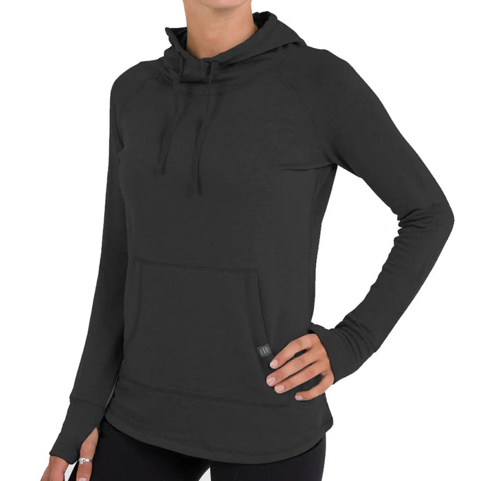 Free Fly - Women's Bamboo Lightweight Fleece Pullover Hoodie