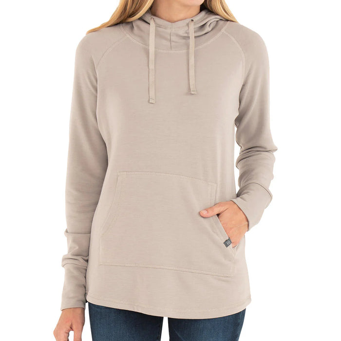 Free Fly - Women's Bamboo Lightweight Fleece Pullover Hoodie