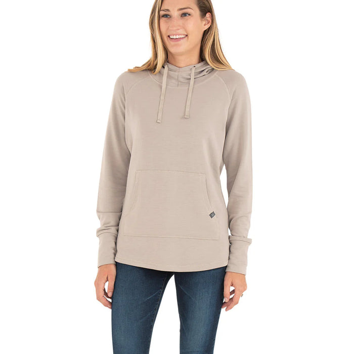 Free Fly - Women's Bamboo Lightweight Fleece Pullover Hoodie