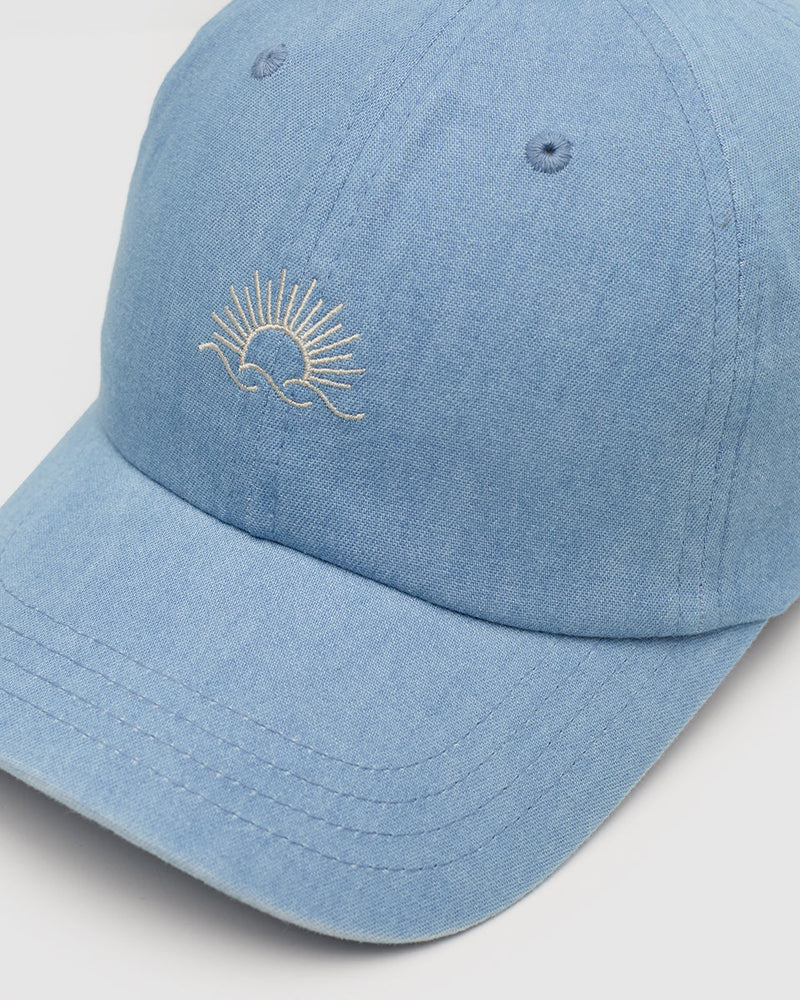 tentree - Embroidered Denim Peak Hat