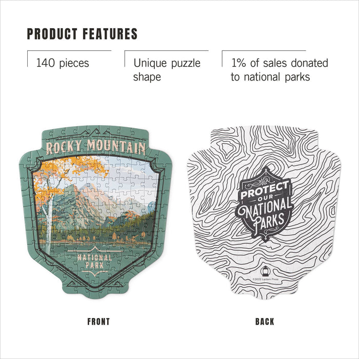 Protect Our National Parks - Mini Puzzle, Rocky Mountain