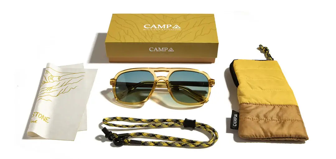 CAMP Glacier Sunglasses - Yellowstone Engraved Edition