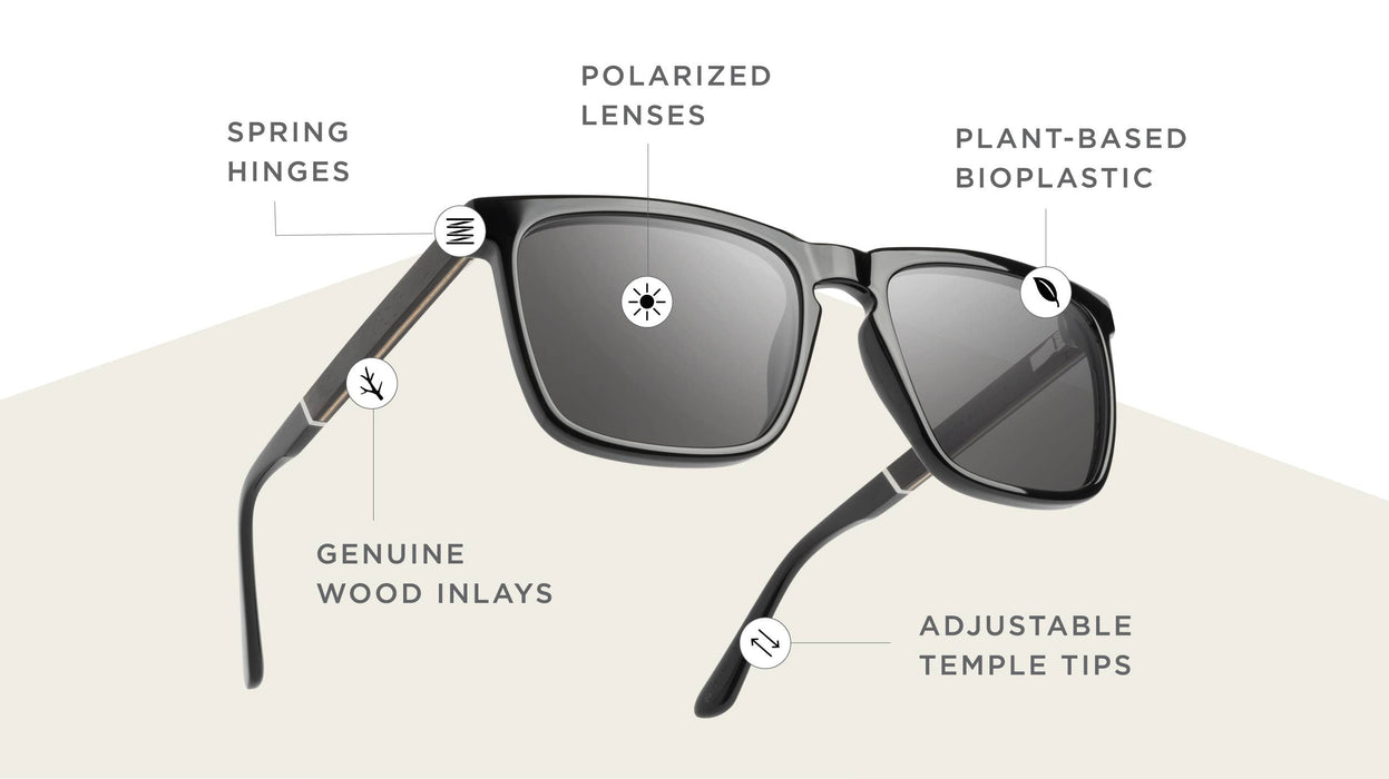 CAMP Ridge Sunglasses - Black