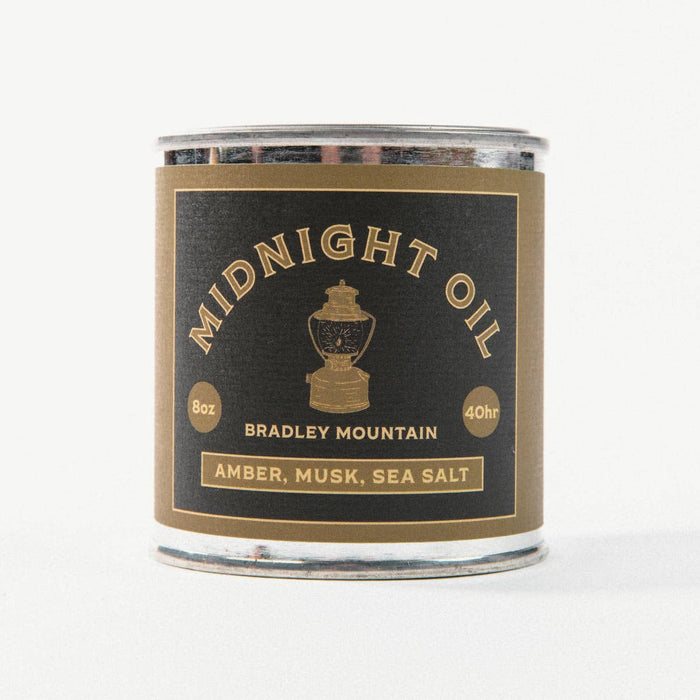 Bradley Mountain - Midnight Oil Travel Candle