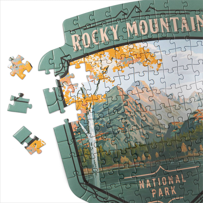 Protect Our National Parks - Mini Puzzle, Rocky Mountain