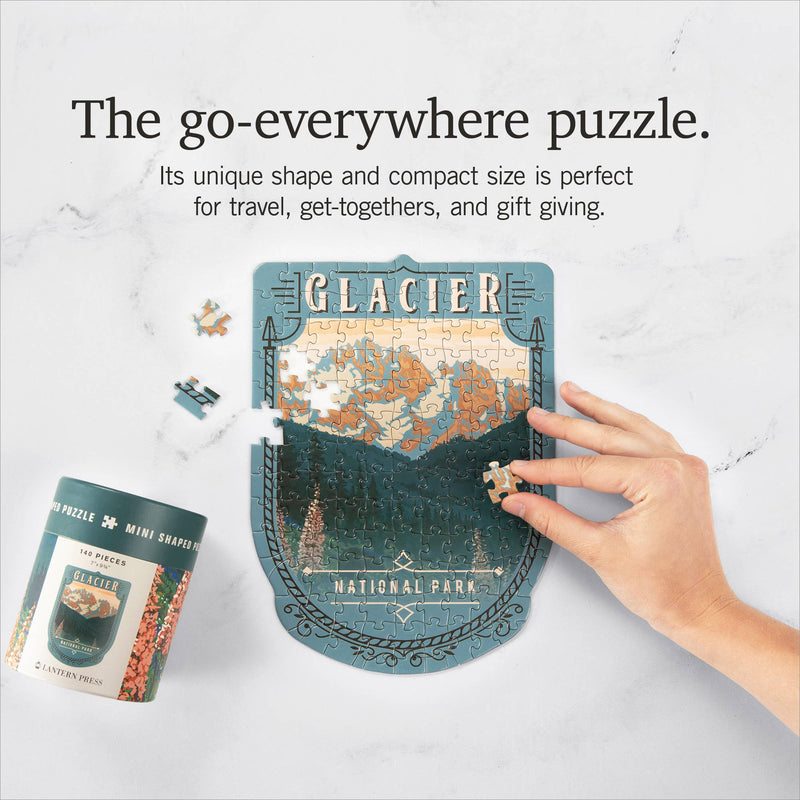 Protect Our National Parks - Mini Puzzle, Glacier