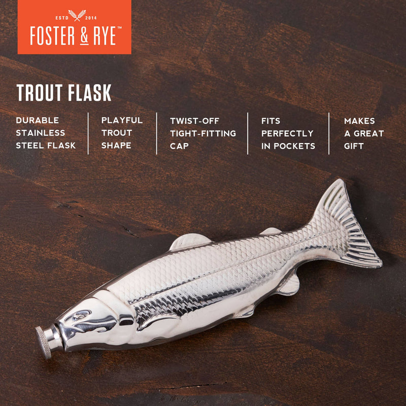 Foster & Rye - Trout Flask