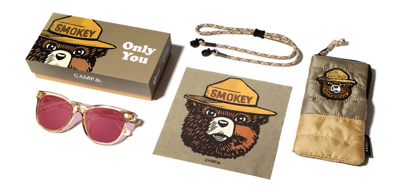 CAMP Cove Sunglasses - Smokey Bear