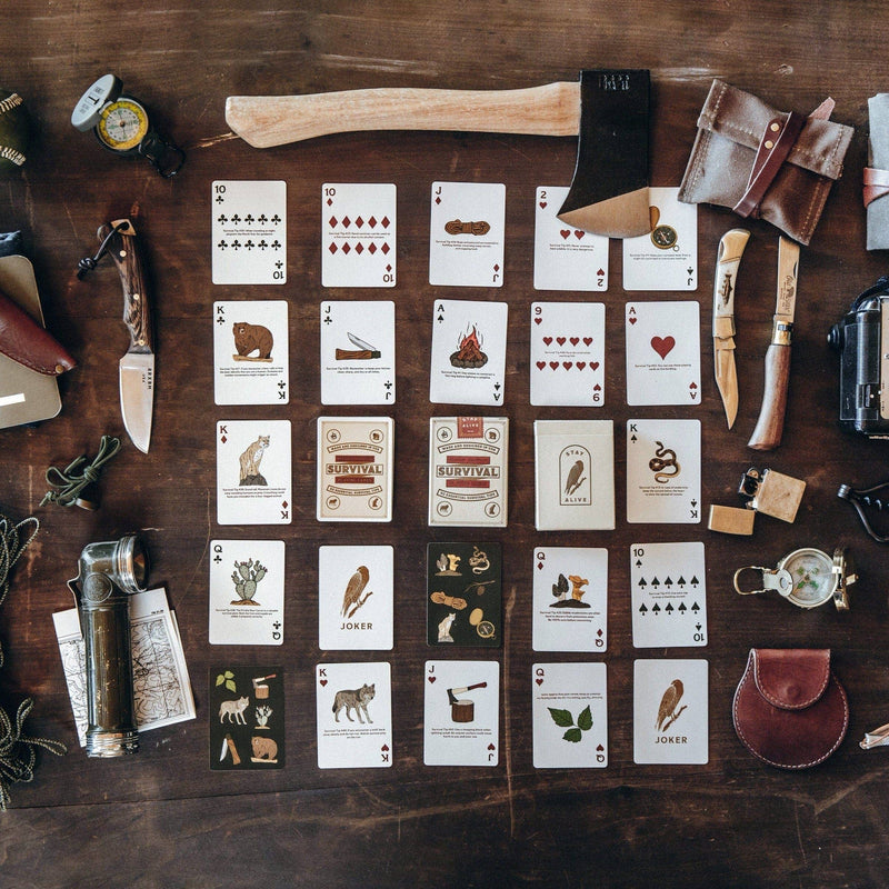 Bradley Mountain - Survival Playing Cards