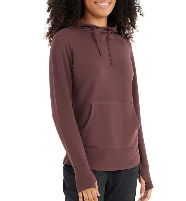 Free Fly - Women's Bamboo Lightweight Fleece Pullover Hoodie