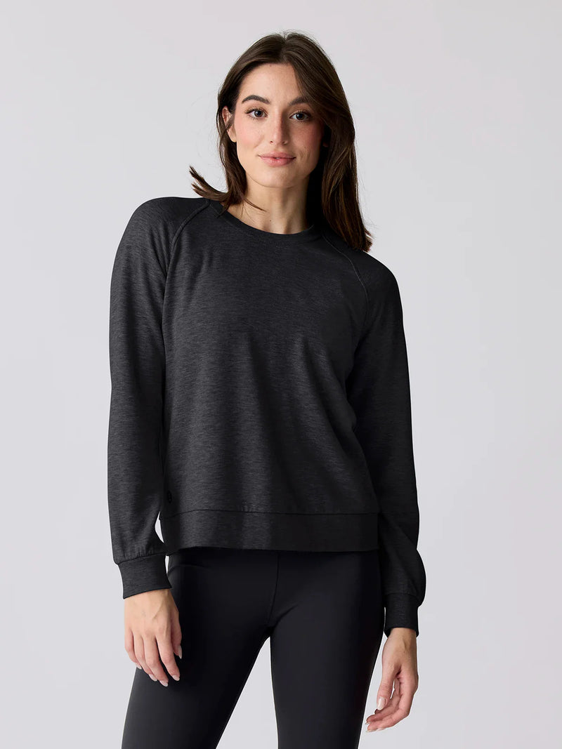 Free Fly - W Bamboo Lightweight Fleece Crew