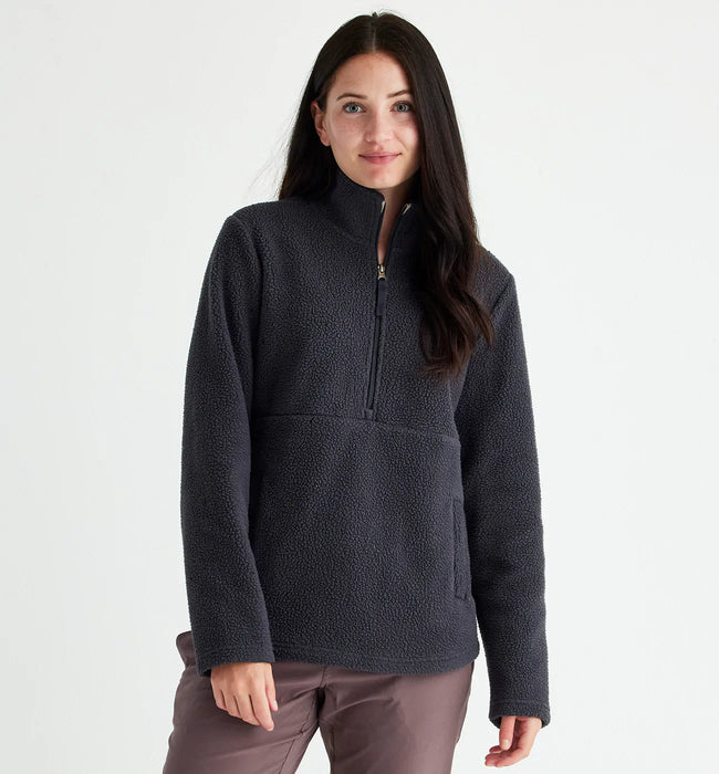 Free Fly - Women's Bamboo Sherpa Fleece Half Zip