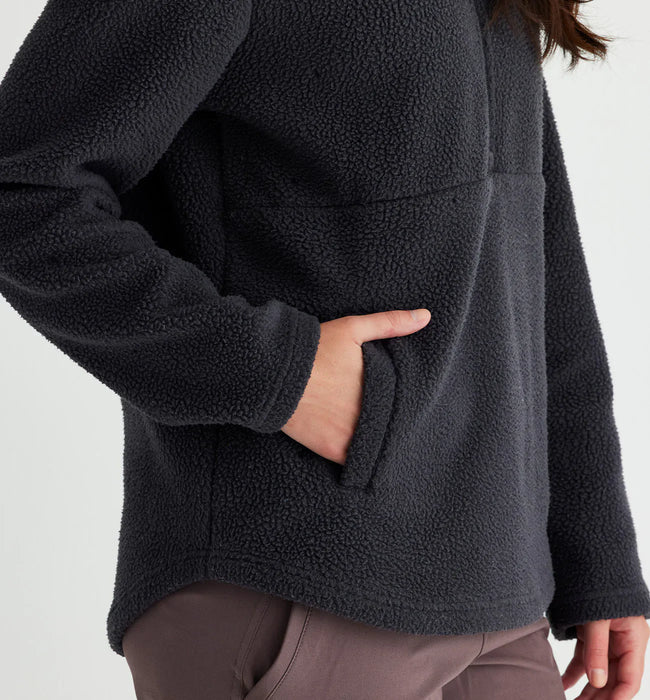 Free Fly - Women's Bamboo Sherpa Fleece Half Zip