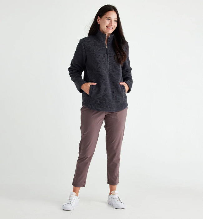 Free Fly - Women's Bamboo Sherpa Fleece Half Zip