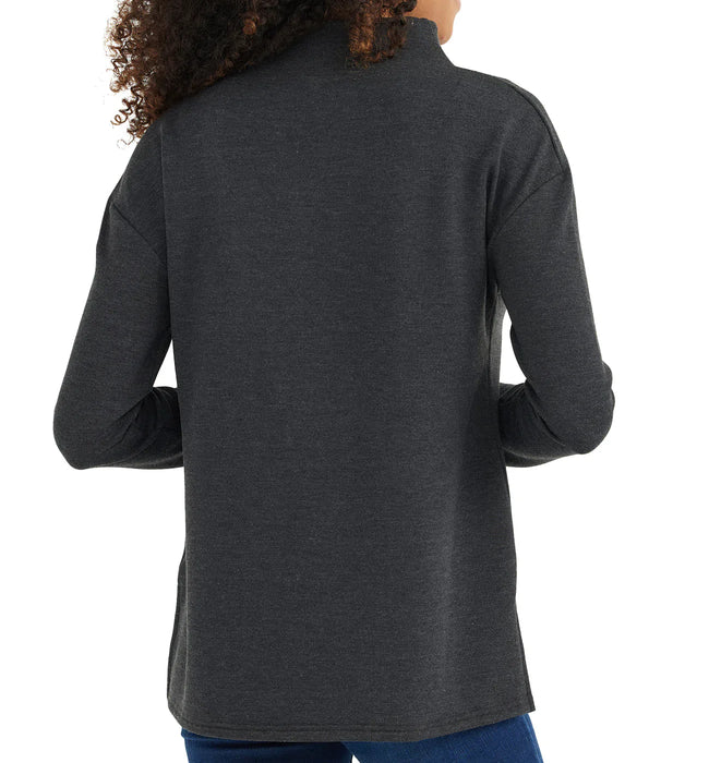 Free Fly - Women's Bamboo Thermal Fleece Mockneck