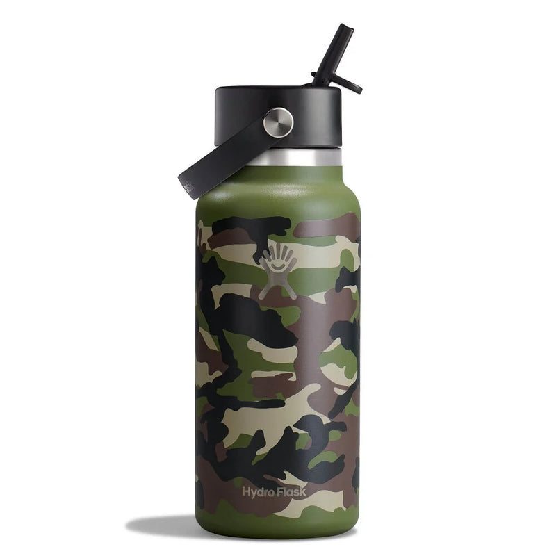 Hydro Flask - 32 oz Wide Mouth with Flex Straw Cap