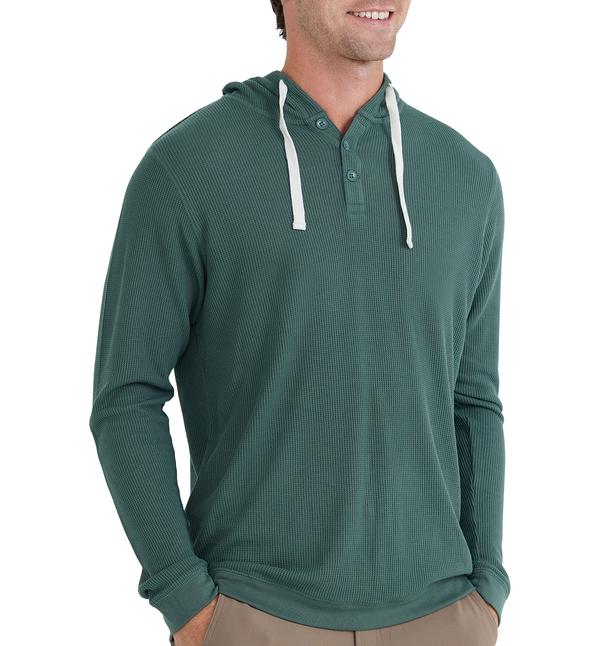 Free Fly - Men's Bamboo Waffle Hoodie